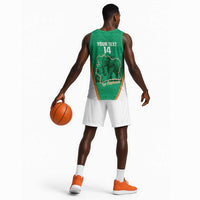 Custom Ivory Coast Football Basketball Jersey 2026 Cote d'Ivoire Les Elephants Green Version - Wonder Print Shop