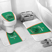 Ivory Coast Football Bathroom Set 2026 Cote d'Ivoire Les Elephants Green Version - Wonder Print Shop