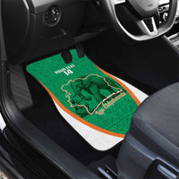 Custom Ivory Coast Football Car Mats 2026 Cote d'Ivoire Les Elephants Green Version - Wonder Print Shop
