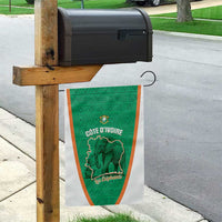 Ivory Coast Football Garden Flag 2026 Cote d'Ivoire Les Elephants Green Version - Wonder Print Shop