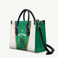 Ivory Coast Football Leather Bag 2026 Cote d'Ivoire Les Elephants Green Version - Wonder Print Shop
