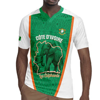 Custom Ivory Coast Football Rugby Jersey 2026 Cote d'Ivoire Les Elephants Green Version LT14