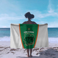 Ivory Coast Football Sarong 2026 Cote d'Ivoire Les Elephants Green Version - Wonder Print Shop