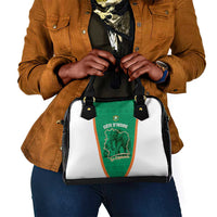 Ivory Coast Football Shoulder Handbag 2026 Cote d'Ivoire Les Elephants Green Version - Wonder Print Shop