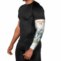 Custom Ivory Coast Football Arm Sleeves 2026 Cote d'Ivoire Les Elephants White Version - Wonder Print Shop