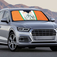 Ivory Coast Football Auto Sun Shade 2026 Cote d'Ivoire Les Elephants White Version - Wonder Print Shop