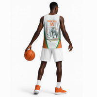 Custom Ivory Coast Football Basketball Jersey 2026 Cote d'Ivoire Les Elephants White Version - Wonder Print Shop