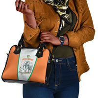 Ivory Coast Football Shoulder Handbag 2026 Cote d'Ivoire Les Elephants White Version - Wonder Print Shop
