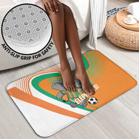 Ivory Coast Football Bathroom Set 2026 Allez Les Elephants Cute Mascot - Wonder Print Shop