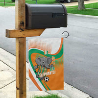 Ivory Coast Football Garden Flag 2026 Allez Les Elephants Cute Mascot - Wonder Print Shop