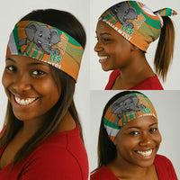 Ivory Coast Football Neck Gaiter 2026 Allez Les Elephants Cute Mascot - Wonder Print Shop