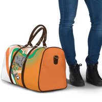 Ivory Coast Football Travel Bag 2026 Allez Les Elephants Cute Mascot - Wonder Print Shop