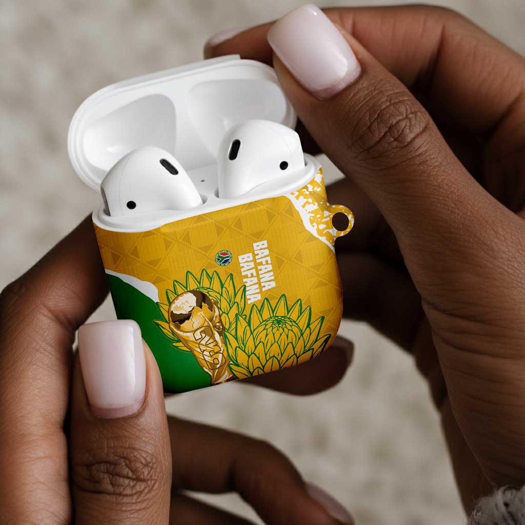 South Africa Soccer AirPods Case 2026 Bafana Bafana Go Boys Protea - Wonder Print Shop