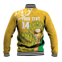 Custom South Africa Soccer Baseball Jacket 2026 Bafana Bafana Go Boys Protea - Wonder Print Shop