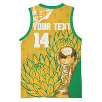 Custom South Africa Soccer Basketball Jersey 2026 Bafana Bafana Go Boys Protea - Wonder Print Shop