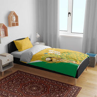 South Africa Soccer Bedding Set 2026 Bafana Bafana Go Boys Protea - Wonder Print Shop