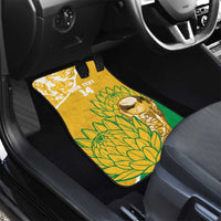 Custom South Africa Soccer Car Mats 2026 Bafana Bafana Go Boys Protea - Wonder Print Shop