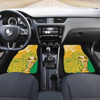 Custom South Africa Soccer Car Mats 2026 Bafana Bafana Go Boys Protea - Wonder Print Shop