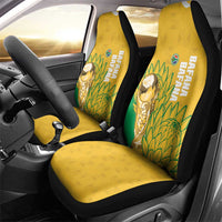 South Africa Soccer Car Seat Cover 2026 Bafana Bafana Go Boys Protea - Wonder Print Shop