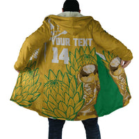 Custom South Africa Soccer Cloak 2026 Bafana Bafana Go Boys Protea - Wonder Print Shop