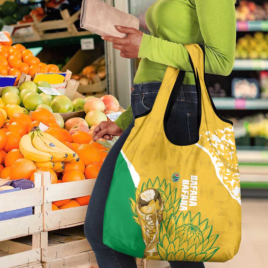 South Africa Soccer Grocery Bag 2026 Bafana Bafana Go Boys Protea - Wonder Print Shop