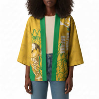 Custom South Africa Soccer Kimono 2026 Bafana Bafana Go Boys Protea - Wonder Print Shop