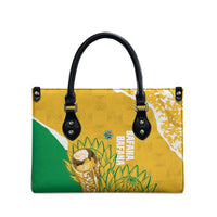 South Africa Soccer Leather Bag 2026 Bafana Bafana Go Boys Protea - Wonder Print Shop