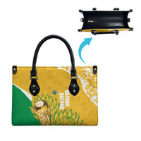 South Africa Soccer Leather Bag 2026 Bafana Bafana Go Boys Protea - Wonder Print Shop