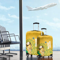 South Africa Soccer Luggage Cover 2026 Bafana Bafana Go Boys Protea - Wonder Print Shop