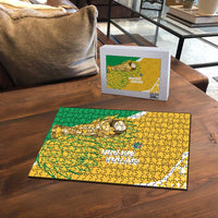 South Africa Soccer Puzzle 2026 Bafana Bafana Go Boys Protea - Wonder Print Shop