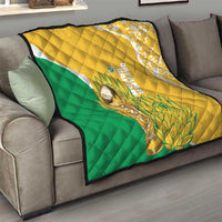 South Africa Soccer Quilt 2026 Bafana Bafana Go Boys Protea - Wonder Print Shop