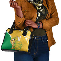 South Africa Soccer Shoulder Handbag 2026 Bafana Bafana Go Boys Protea - Wonder Print Shop