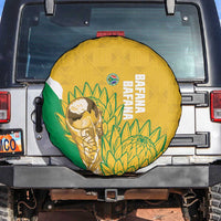 South Africa Soccer Spare Tire Cover 2026 Bafana Bafana Go Boys Protea - Wonder Print Shop