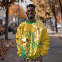 Custom South Africa Soccer Sweatshirt 2026 Bafana Bafana Go Boys Protea - Wonder Print Shop