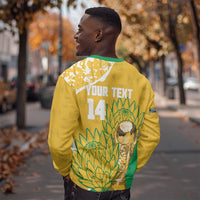 Custom South Africa Soccer Sweatshirt 2026 Bafana Bafana Go Boys Protea - Wonder Print Shop