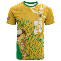 Custom South Africa Soccer T shirt 2026 Bafana Bafana Go Boys Protea LT14