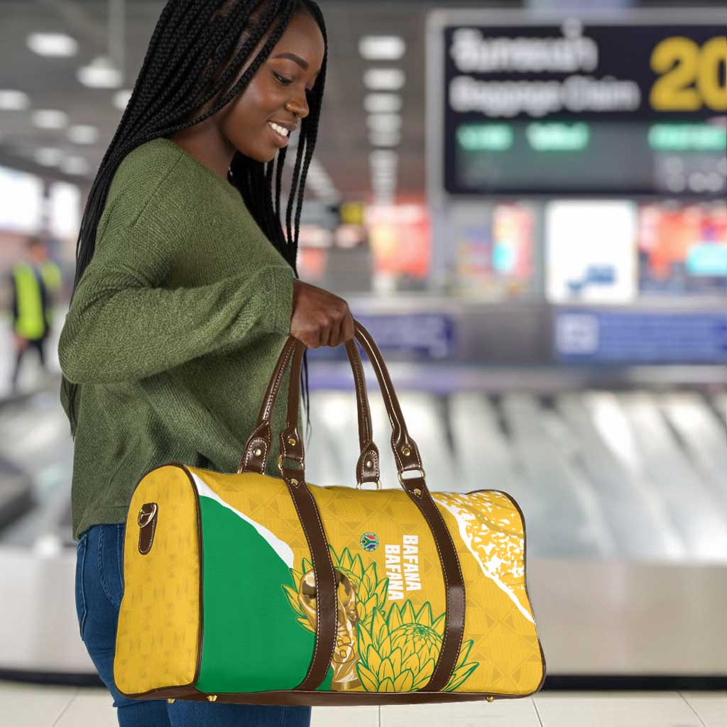 South Africa Soccer Travel Bag 2026 Bafana Bafana Go Boys Protea - Wonder Print Shop