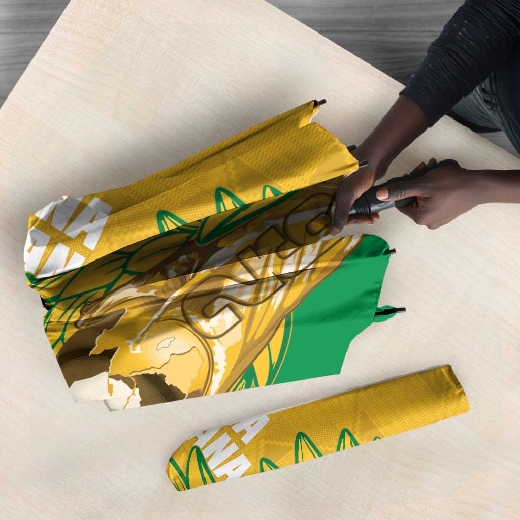 South Africa Soccer Umbrella 2026 Bafana Bafana Go Boys Protea - Wonder Print Shop
