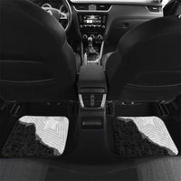 Custom Ghana Football Car Mats 2026 Go Black Stars Black Adinkra Pattern - Wonder Print Shop