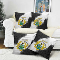 Custom Ghana Football Pillow Cover 2026 Go Black Stars Black Adinkra Pattern - Wonder Print Shop