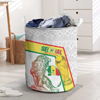 Senegal Football Laundry Basket 2026 Come On Lions de la Teranga - Wonder Print Shop