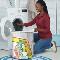 Senegal Football Laundry Basket 2026 Come On Lions de la Teranga - Wonder Print Shop