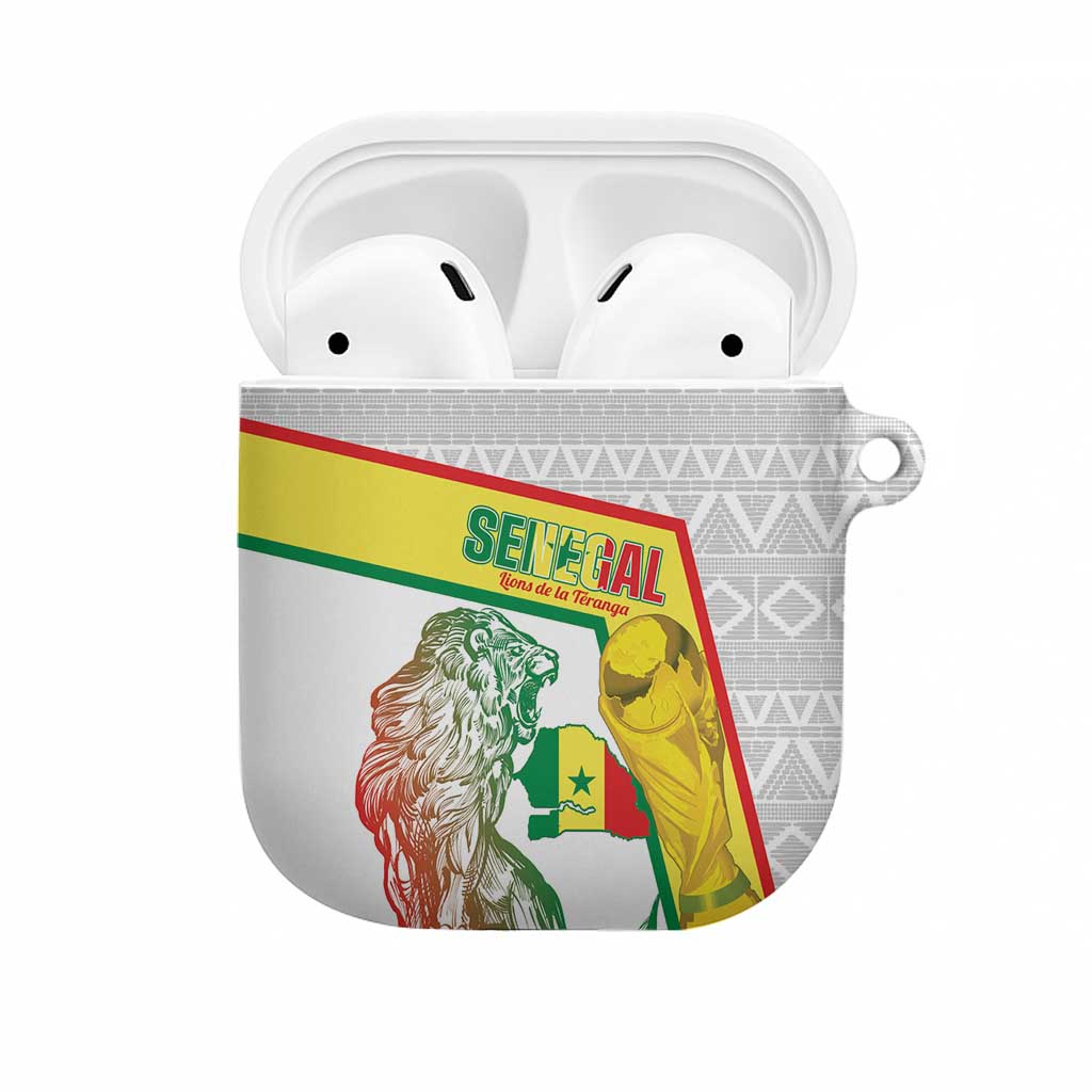 Senegal Football AirPods Case 2026 Come On Lions de la Teranga - Wonder Print Shop