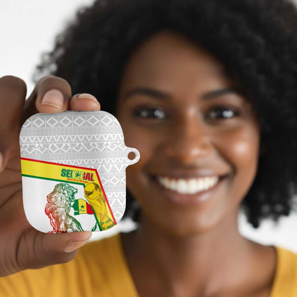 Senegal Football AirPods Case 2026 Come On Lions de la Teranga - Wonder Print Shop