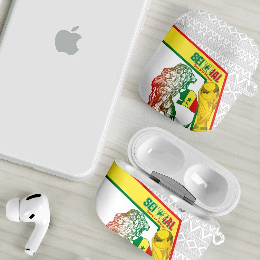 Senegal Football AirPods Case 2026 Come On Lions de la Teranga - Wonder Print Shop