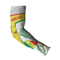 Personalized Senegal Football Arm Sleeves 2026 Come On Lions de la Teranga - Wonder Print Shop