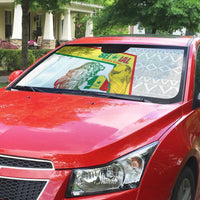 Senegal Football Auto Sun Shade 2026 Come On Lions de la Teranga - Wonder Print Shop