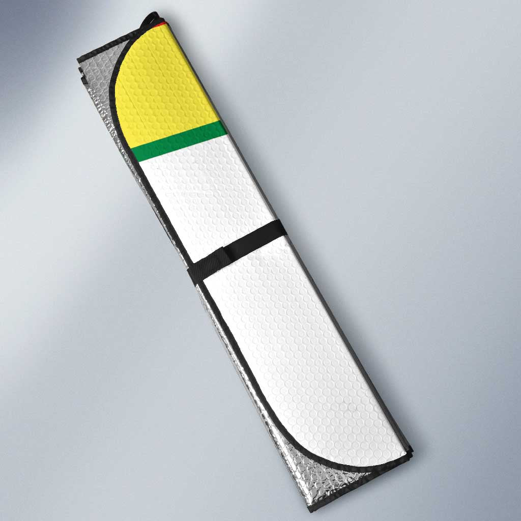 Senegal Football Auto Sun Shade 2026 Come On Lions de la Teranga - Wonder Print Shop