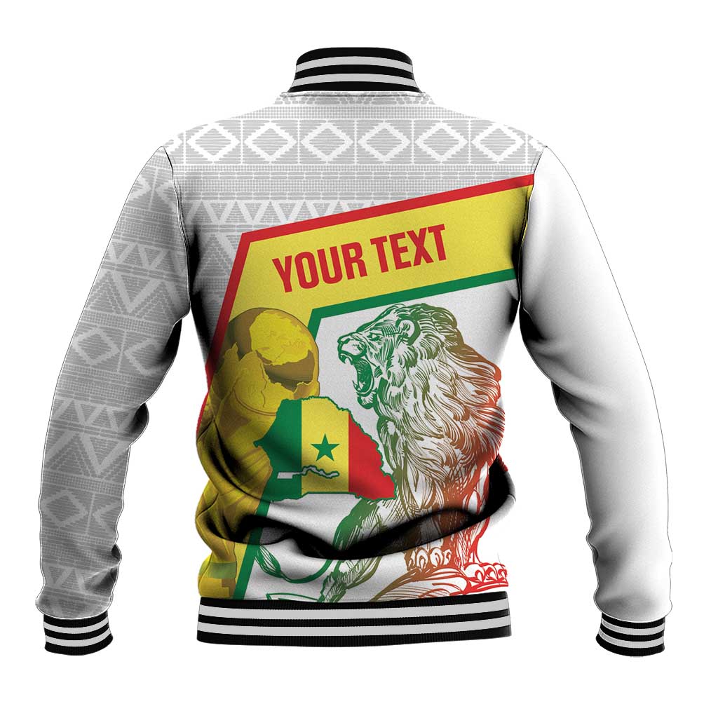 Personalized Senegal Football Baseball Jacket 2026 Come On Lions de la Teranga - Wonder Print Shop