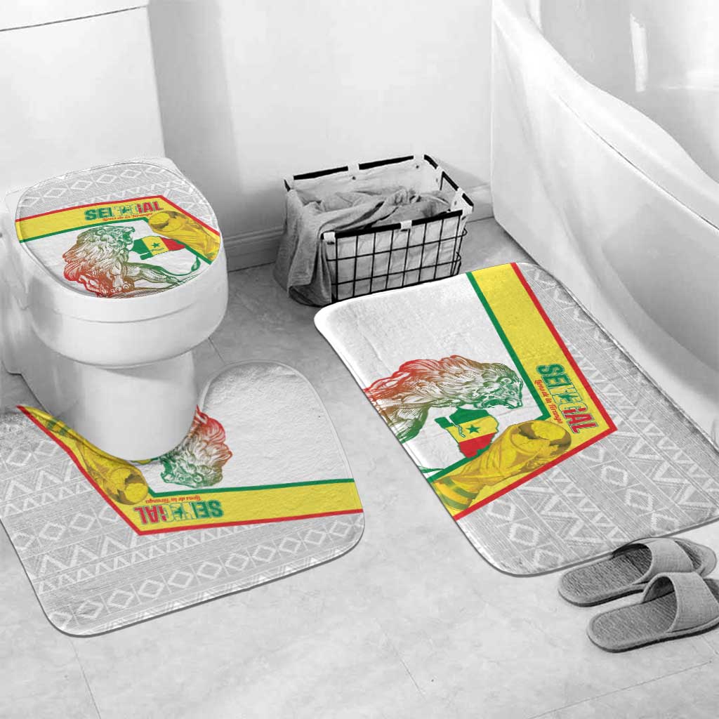 Senegal Football Bathroom Set 2026 Come On Lions de la Teranga - Wonder Print Shop